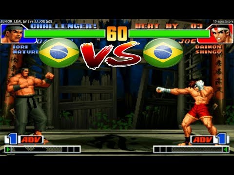 KOF 98 JUNIOR LEAL VS JJJOE {BRASIL} fightcade onlin