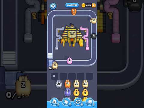 Pixel Flow Level 2996 Walkthrough