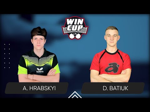 00:45 Andrii Hrabskyi - Dmytro Batiuk 31.08.2025 WINCUP Master. Table 1