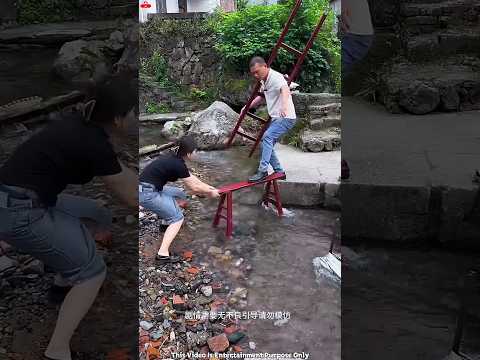 चंपू ने चिंकी को अच्छे से सबक सिखाया ८ mini wood toy woodworking art skill #shortsvideo #ytshorts