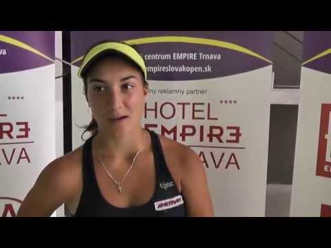 EMPIRE Slovak Open 2015: QF, Danka Kovinic - Petra Martic 7-6(3), 6-4