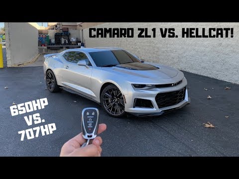 Camaro ZL1 Vs. Challenger Hellcat.. Which is FASTER & BETTER!?