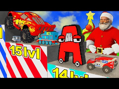 Christmas Cars Climb to Highest Level 2 - Teardown
