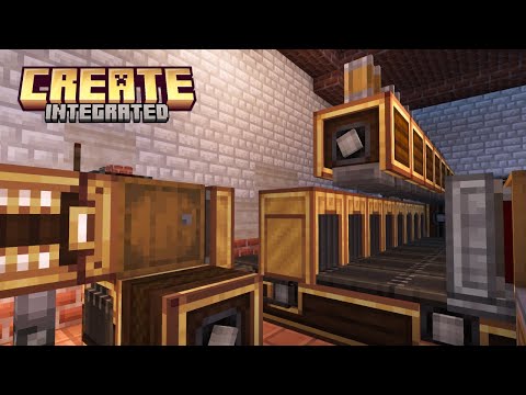 Create: Integrated - EP9: Autocrafting & Bulk Processing On-Demand