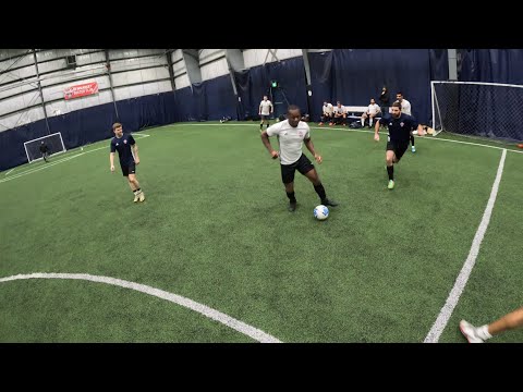 FULL GAME SOCCER REFEREE POV - Newmarket Indoor Soccer Men's - 2026-01-11 - 9:00pm