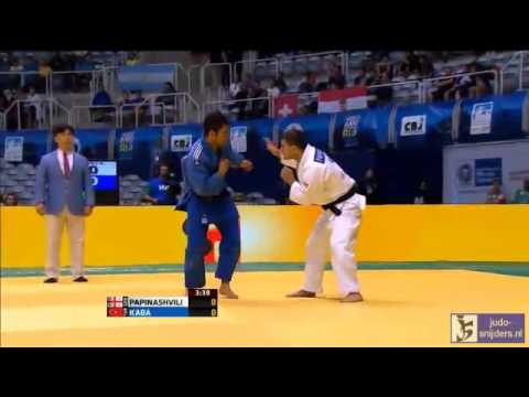 Judo 2013 World Championship Rio de Janeiro: Papinashvili (GEO) - Kaba (TUR) [-60kg]