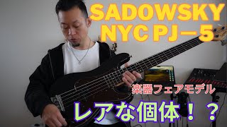 Video thumbnail for Sadowsky NYC PJ-5 楽器紹介、解説 by Teppei's Bass Groove