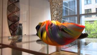 preview picture of video 'Glass Work at Seattle Art Museum ~ 4-17-2012'