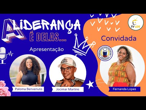 PROGRAMA A LIDERANÇA É DELAS COM A PRESIDENTA DA ESCOLA DE SAMBA FLOR DE VILA DALILA FERNANDA LOPES