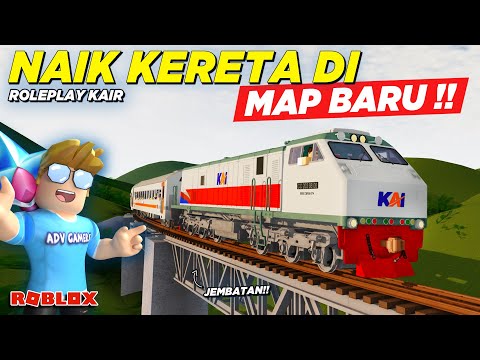 MENJELAJAHI MAP BARU NAIK KERETA INTERIOR DI ROBLOX !! ROLEPLAY GAME KAI - Roblox Indonesia