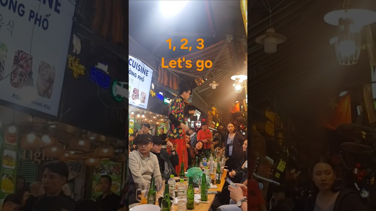 하노이 맥주거리에서 만난 인싸 | Encountering a Social Butterfly in Hanoi,…