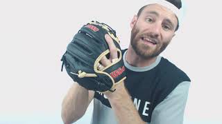 Video thumbnail: Wilson A2000 SuperSkin PFX2 11" Baseball Glove: WBW10010611
