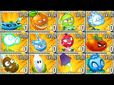 All ELECTRIC Plants Power-Up! | Plants vs Zombies 2