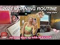 2024 MORNING ROUTINE | how to set your days up with SUCCESS (my advice & tips)