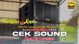 Download lagu CEK SOUND HAJATAN LAPANGAN BASS GLERR BANYAK DI CARI CARI PARA OPERATOR FULL BASS GLERR TERBAIK mp3
