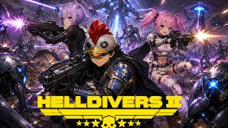 【HELLDIVERS2】【3chコラボ】イカ全部いりだぁ！！【B-Live。】