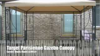 Target Parisienne Gazebo Replacement Canopy