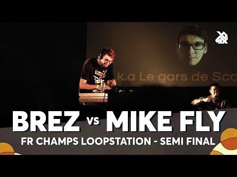BREZ vs MIKE FLY | French Loopstation Beatbox Championship 2018 | Semi Final