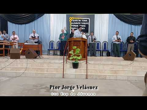 Pred. Ptor Jorge - ICCE - B° S. Antonio (Charata Chaco) - Culto especial de Jovenes (2da Noche)🎶