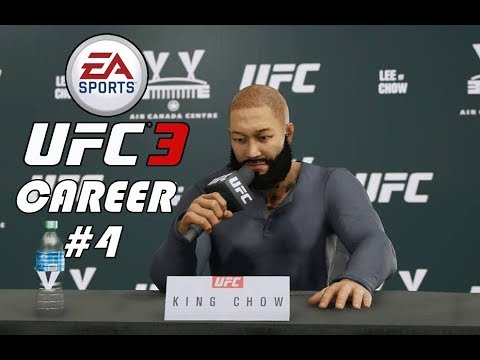 UFC 3 Career Mode Gameplay Walkthrough Part 4 - RIVAL FIGHT!