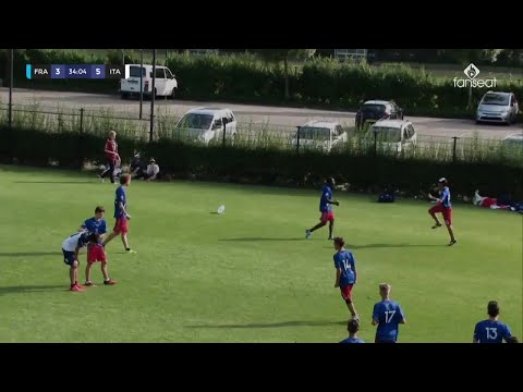 EYUC 2017 - Italy vs France - U17 Men - Ultimate frisbee
