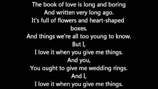 Peter Gabriel - Book of love (With Lyrics)
