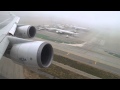 Взлет из аэропорта LAX Лос Анжелес на KLM. Дым идет из двигателей!!! 