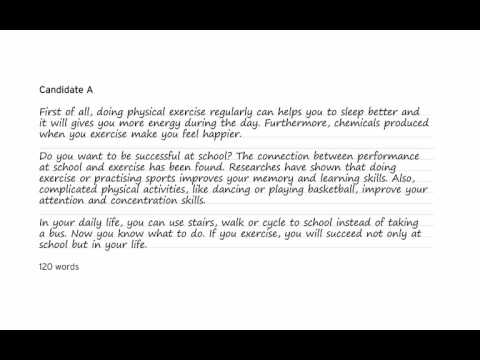 ISE I (B1) Reading & Writing Exam - Task 3 Mark Scheme Explained