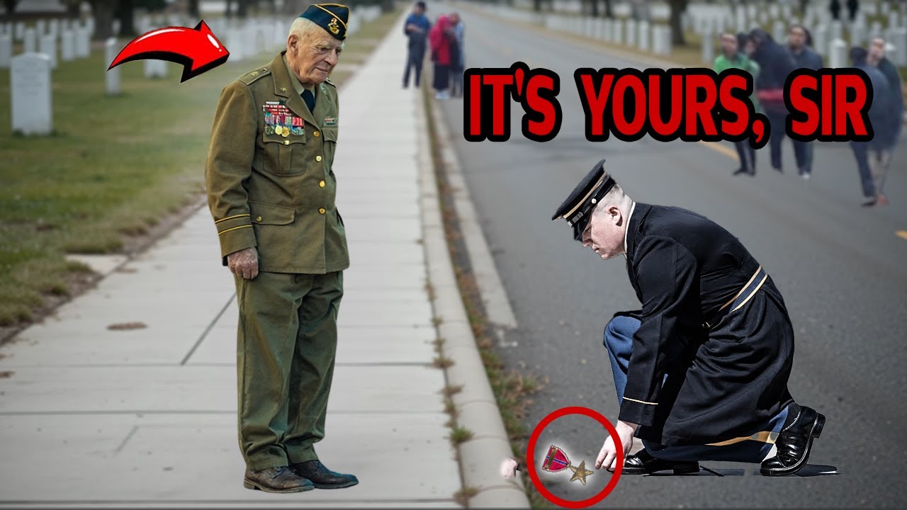 Vet Drops Bronze Star; Tomb Guard’s Bold Act STUNS Arlington Crowd