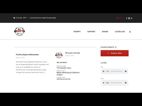 Houston Chamber Choir on KPFT's The Houston Hour with Mister McKinney and Heidi Vaughan