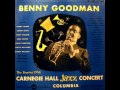 The Man I Love by Benny Goodman from Live At Carnegie Hall 1938 Concert on Columbia.