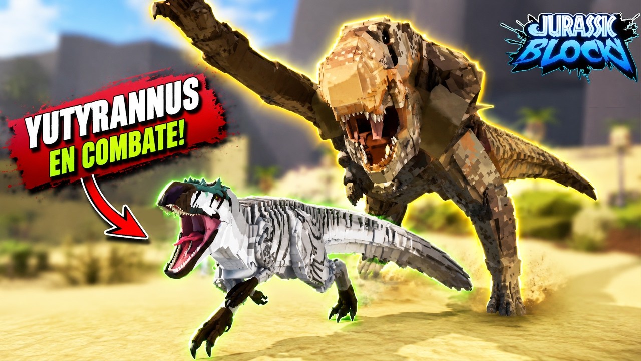MI PRIMERA VEZ CONTRA EL DISTORTUS REX | Jurassic Blocky [ Roblox ]