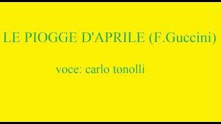 (cover) Le Pioggie D&#39;Aprile Francesco Guccini