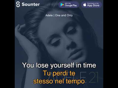 🔥🔥IMPARARE L'INGLESE con la MUSICA. ADELE - One and only (TRADUZIONE Italiana)