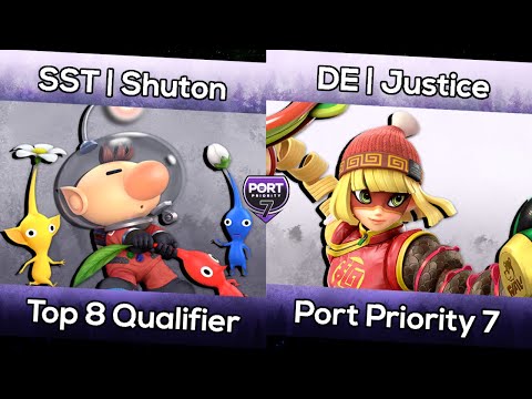 SST | Shuton (Olimar) vs DE | Justice (Min Min) - Port Priority 7 Winners Top 8 Qualifier