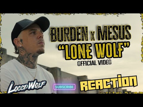 THEY RAPPED ABOUT ME!? Shocking First Time Reaction to Burden X Mesus - Lone Wolf (Official Video)