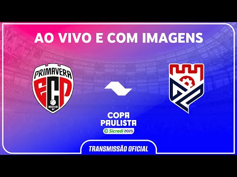 JOGO COMPLETO: PRIMAVERA X GRÊMIO PRUDENTE | SEMIFINAL | COPA PAULISTA SICREDI 2025