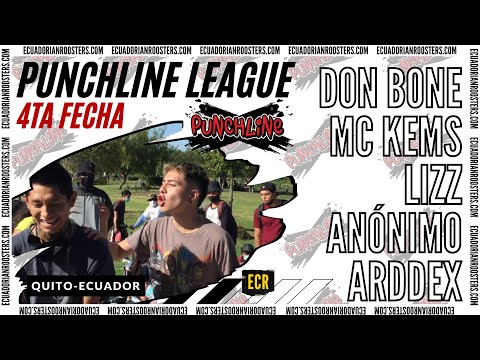 🥊 #DonBone vs #McKems vs #Lizz vs #Anonimo vs #Arddex 🥊| RONDAS INICIALES |#Punchline by #ECR Cap: 7