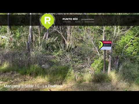 Terreno en venta en La Pedrera - Manzana 3 solar 10