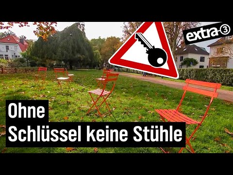 Realer Irrsinn: Klappstühle zum Ausleihen in Haan | extra 3 | NDR