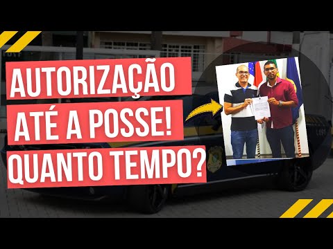 Da AUTORIZAÇÃO à POSSE! Tempo entre as FASES do Concurso PRF 2019.