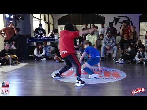 Gokiato Vs DBrave- Youth Top 8 - Vegas Breaking Open - Breaking For Gold USA - USA Dance - BNC