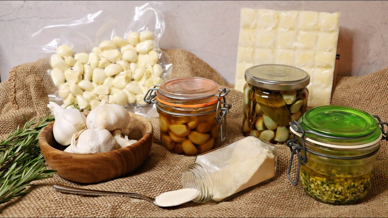 Knoblauch-Piri-Paprika-Zucchini auf Vorrat - Einfache Rezepte