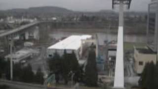 preview picture of video 'Portland Aerial Tram Transit'