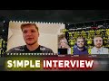 s1mple interview after winning Starladder RMR (subtitles)