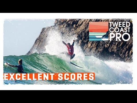 ALL THE EXCELLENT SCORES!!! Tweed Coast Pro w/ Ethan Ewing, Tyler Wright, Steph Gilmore, Owen Wright