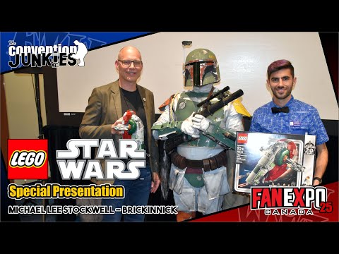 LEGO Star Wars Design Manager Michael Lee Stockwell & BrickinNick Fan Expo Canada 2019