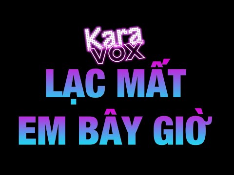 LẠC MẤT EM BÂY GIỜ KARAOKE (Bảo Trâm) - (C# Minor - KHÔNG BÈ)