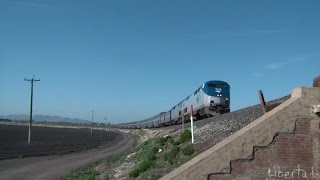 preview picture of video 'Amtrak 11 Approaching Callender Hill HD'