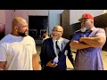 Rampage Jackson DISSES Shannon Briggs to his face; both exchange words after fury weigh in!